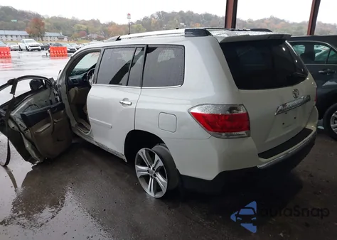 2011 Toyota Highlander Limited V6 z USA, uszkodzony, nr VIN 5TDDK3EH6BS089178